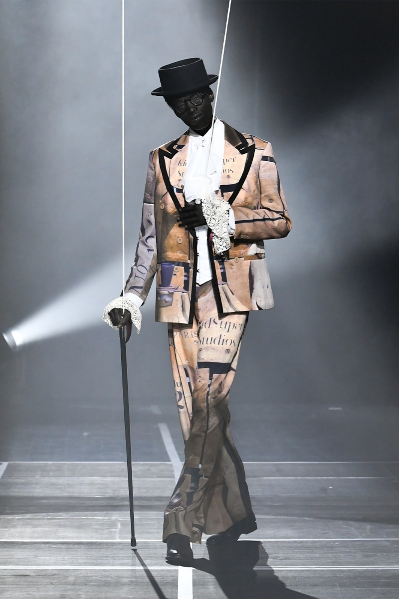 KidSuper and Cirque du Soleil Brought a Night of Theatrics to SS25 marionnette dolls
