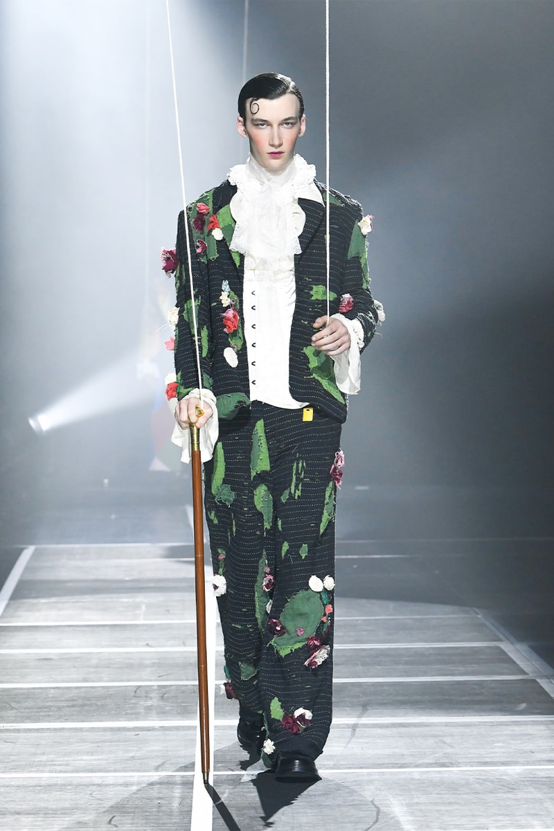 KidSuper and Cirque du Soleil Brought a Night of Theatrics to SS25 marionnette dolls
