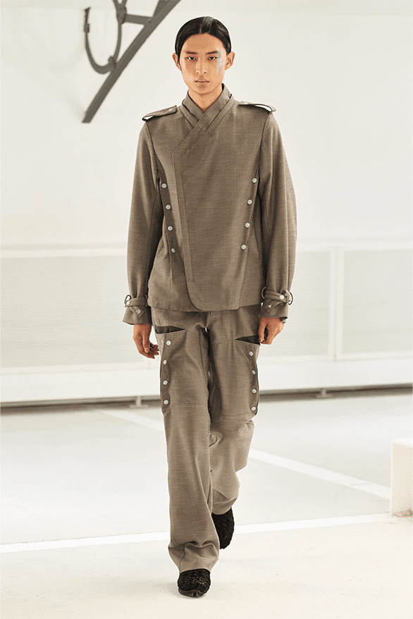 Kiko Kostadinov Spring Summer 2025 Paris Fashion Week menswear London uk runway show