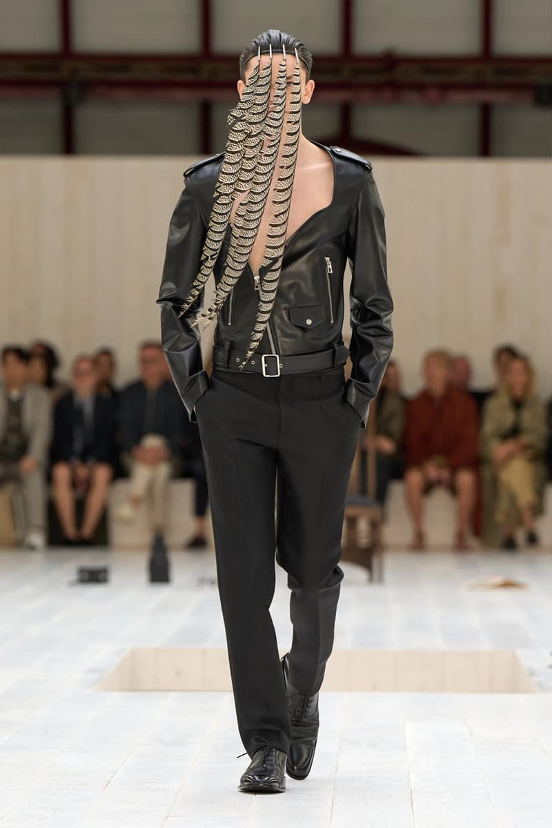 LOEWE SS25 Paris Fashion Week Jonathan Anderson Collection menswear feather radical silhouette opulent lvmh luxury