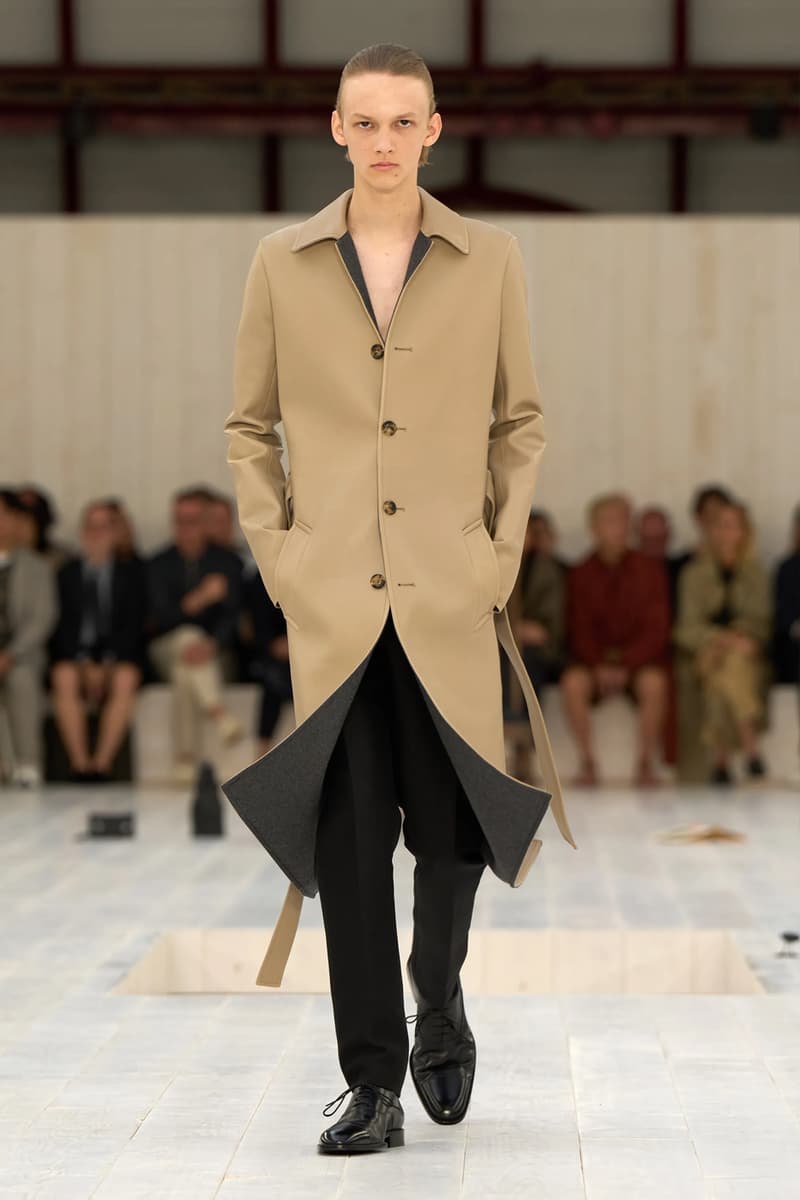 LOEWE SS25 Paris Fashion Week Jonathan Anderson Collection menswear feather radical silhouette opulent lvmh luxury