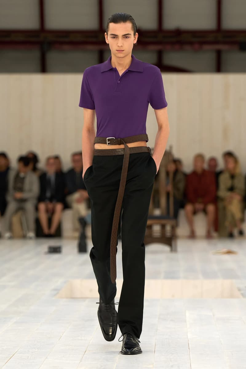 LOEWE SS25 Paris Fashion Week Jonathan Anderson Collection menswear feather radical silhouette opulent lvmh luxury