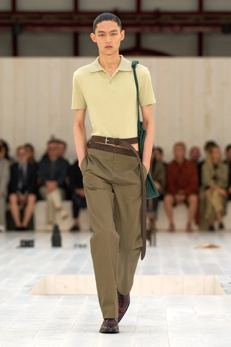 LOEWE SS25 Paris Fashion Week Jonathan Anderson Collection menswear feather radical silhouette opulent lvmh luxury