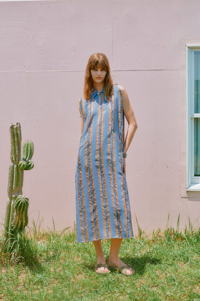 NEEDLES Reveals Striking Spring/Summer 2025 Collection paris release tracksuit fashion week jacket blazer pattern print button pants trouser skirt track suit sweat suit shorts shirt long short sleeve price drop lookbook nepenthes offering presentation capsule japan tokyo new york city nyc drop cop
