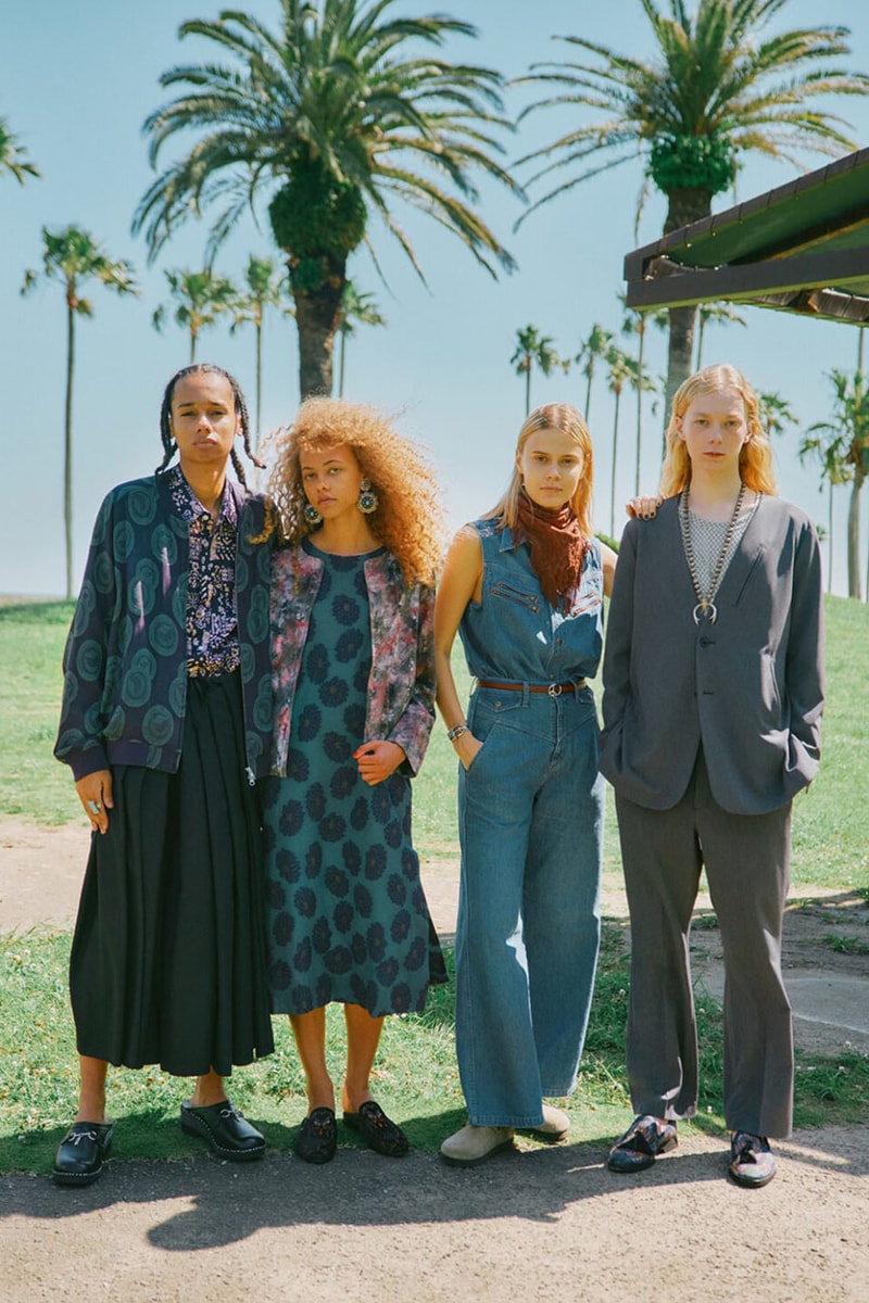 NEEDLES Reveals Striking Spring/Summer 2025 Collection paris release tracksuit fashion week jacket blazer pattern print button pants trouser skirt track suit sweat suit shorts shirt long short sleeve price drop lookbook nepenthes offering presentation capsule japan tokyo new york city nyc drop cop