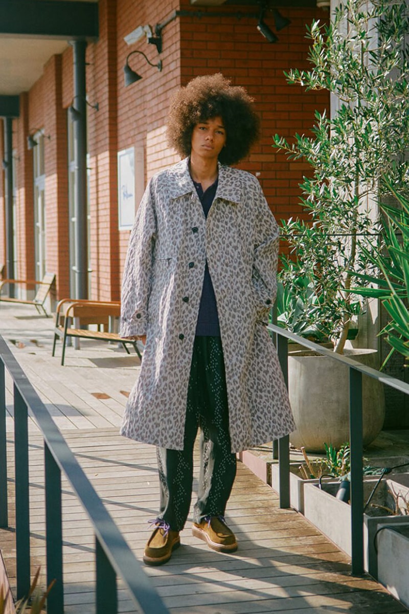 NEEDLES Reveals Striking Spring/Summer 2025 Collection paris release tracksuit fashion week jacket blazer pattern print button pants trouser skirt track suit sweat suit shorts shirt long short sleeve price drop lookbook nepenthes offering presentation capsule japan tokyo new york city nyc drop cop