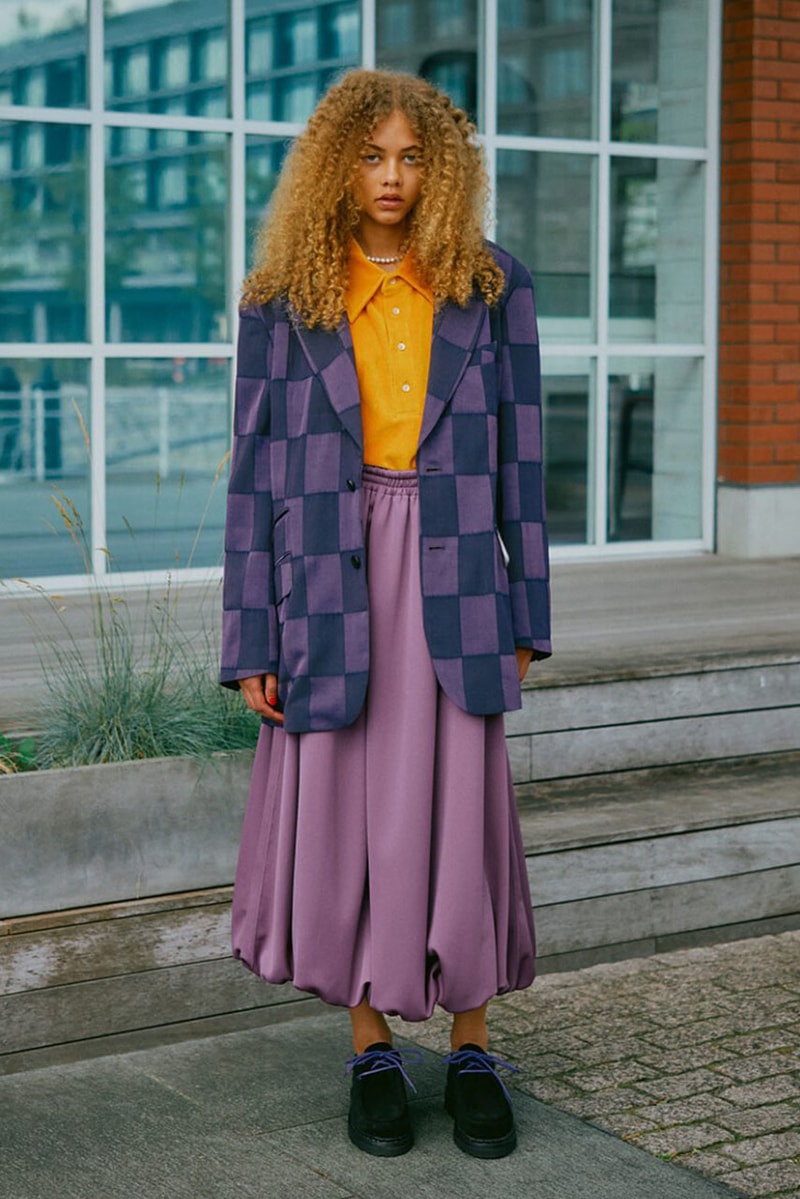 NEEDLES Reveals Striking Spring/Summer 2025 Collection paris release tracksuit fashion week jacket blazer pattern print button pants trouser skirt track suit sweat suit shorts shirt long short sleeve price drop lookbook nepenthes offering presentation capsule japan tokyo new york city nyc drop cop