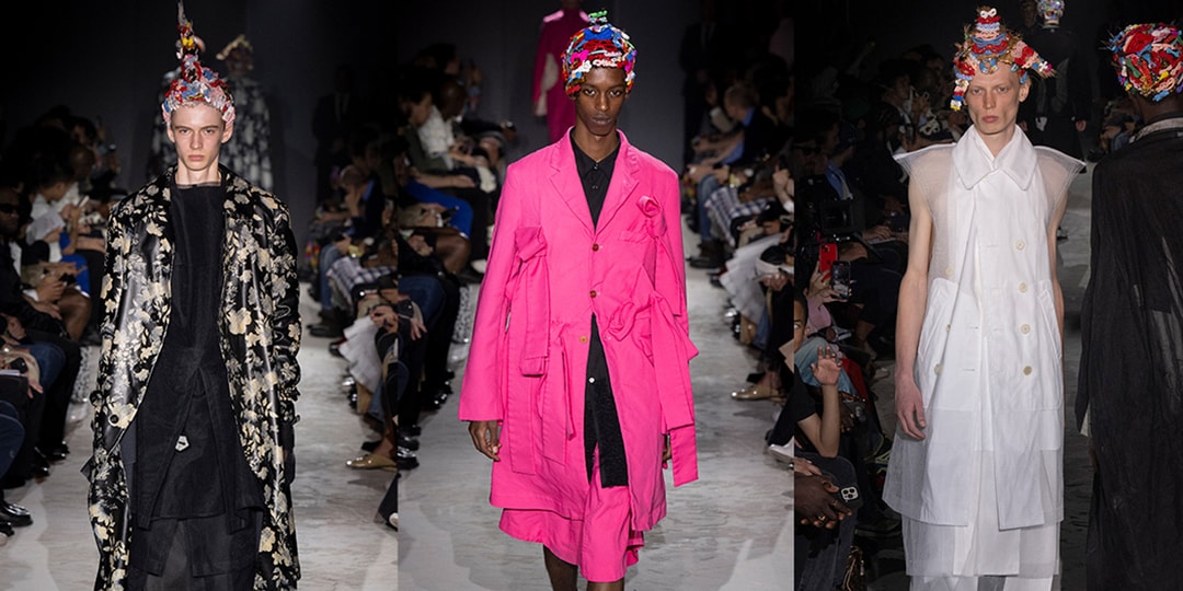 Rei Kawakubo Brings the Eccentricity for COMME des GARÇONS HOMME PLUS SS25