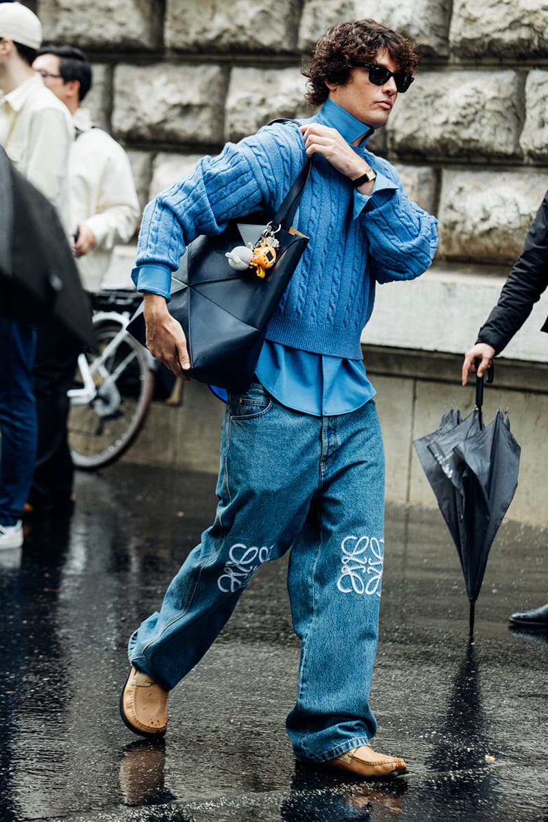 Paris Fashion Week Men's SS25 Street Style dior wales bonner louis vuitton cowboy kidsuper loewe jonathan anderson i told ya asap rocky awge amiri issey miyake lemaire