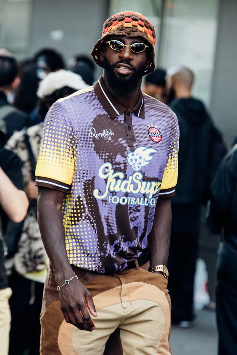 Paris Fashion Week Men's SS25 Street Style dior wales bonner louis vuitton cowboy kidsuper loewe jonathan anderson i told ya asap rocky awge amiri issey miyake lemaire