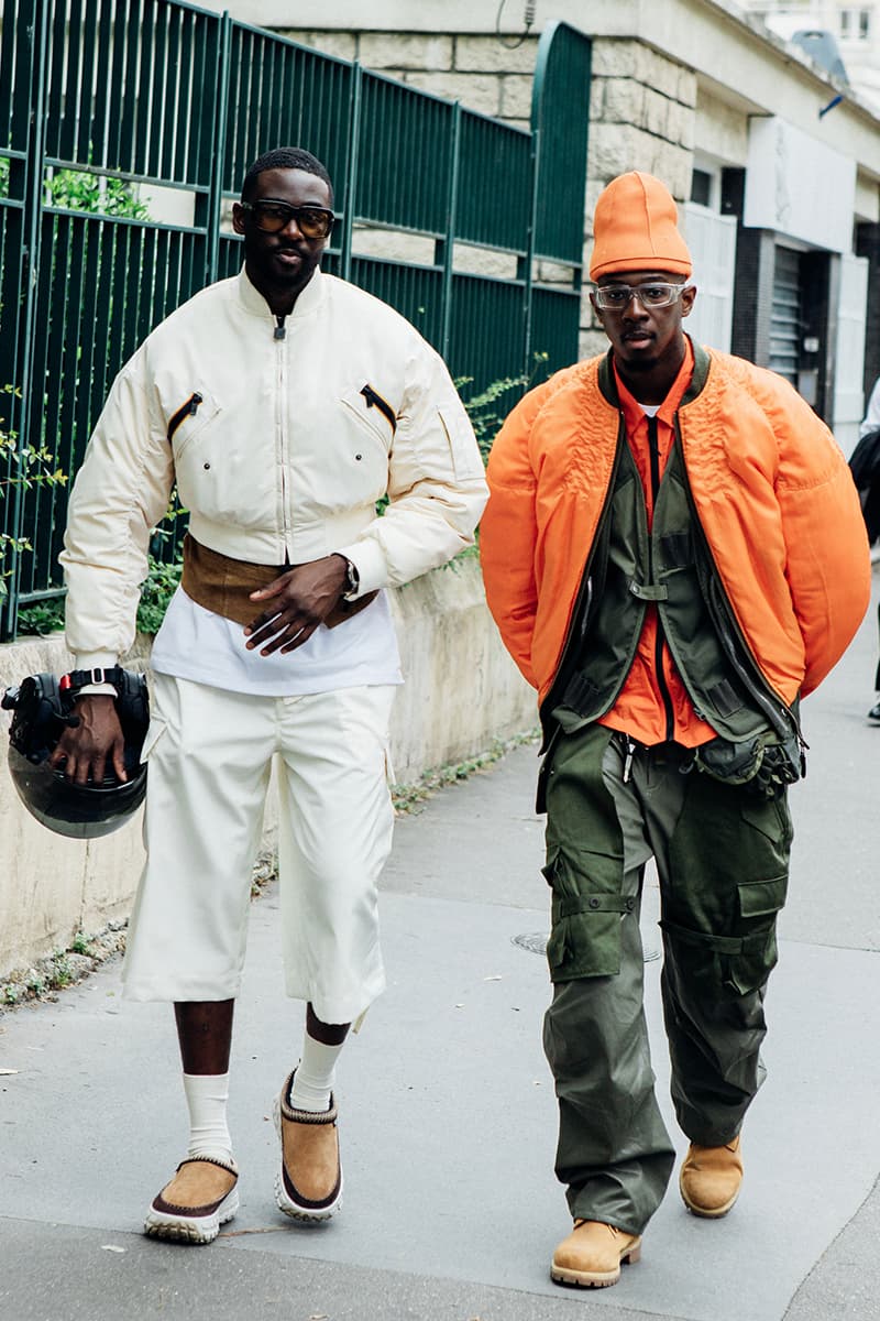 Paris Fashion Week Men's SS25 Street Style dior wales bonner louis vuitton cowboy kidsuper loewe jonathan anderson i told ya asap rocky awge amiri issey miyake lemaire