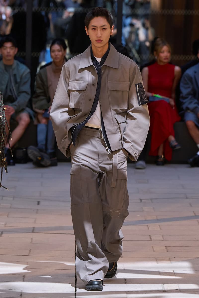 Sacai SS25 Nike WTAPS Levi's Paris Fashion Week Show collaborations james dean speed car auto racer riffs chitose abe japanese streetwear workwear brand j.m. weston 