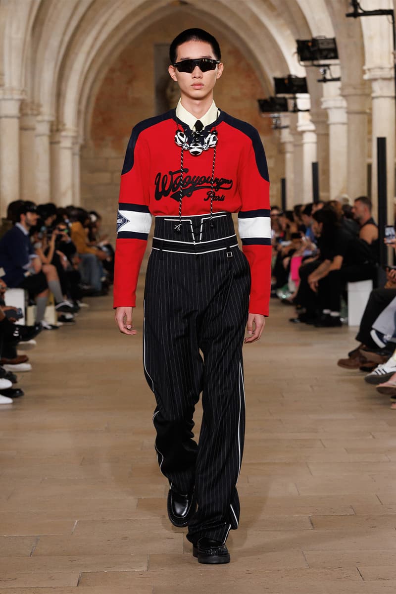 WOOYOUNGMI SS25 Brings Sporty Prep to the Cowboy Aesthetic paris fashion week collection seoul american born korean south korean