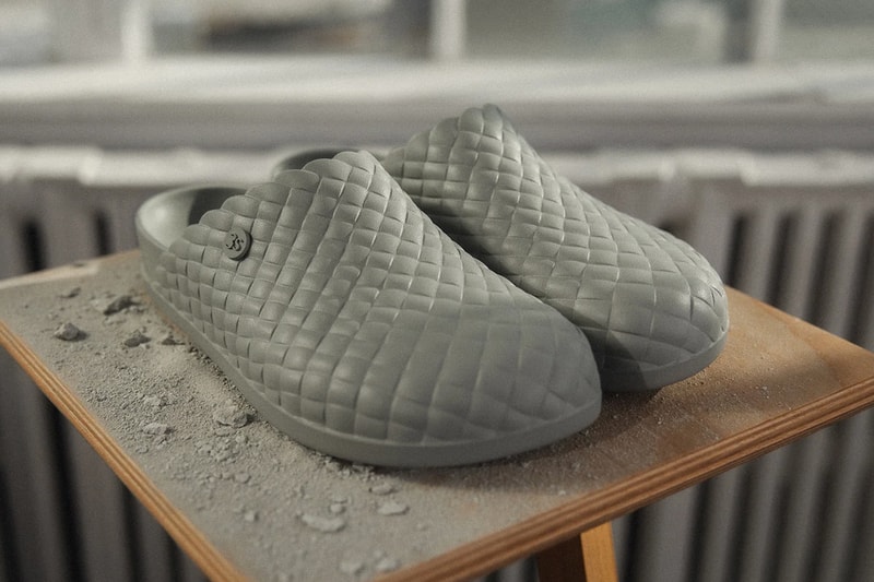 3sixteen Crocs New Dylan Clog Huaraches woven rubber molded pattern concrete gray color shade purchase retail story founders