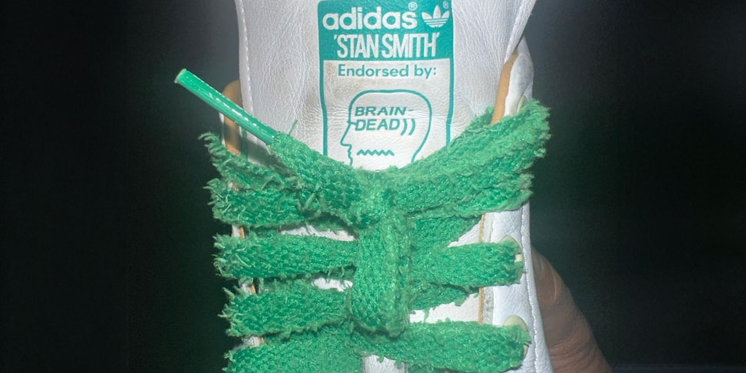 The Brain Dead x adidas Stan Smith "Unstructured" Lands Official Release Date
