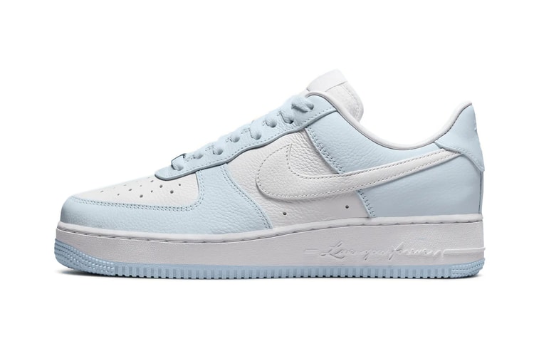 First Look at Drake's NOCTA x Nike Air Force 1 Low in "White/Cobalt Tint"