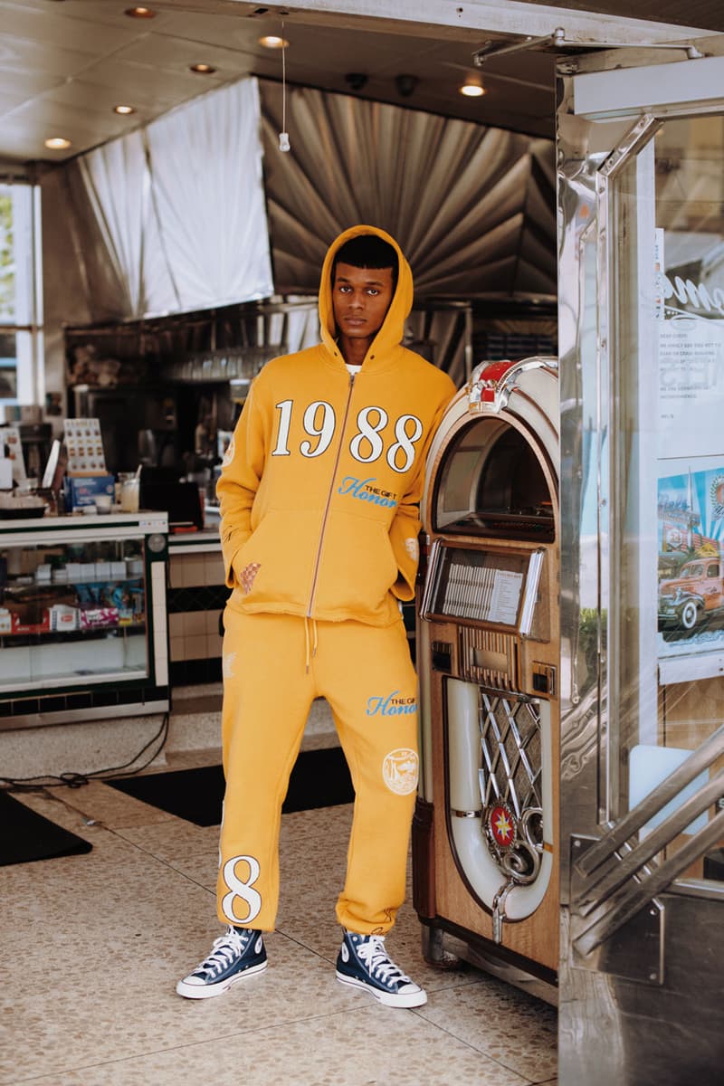 Honor The Gift Spring 2024 Inner City Auto Club Release russell westbrook california los angeles fashion brand release drop car paris fashion week ready to wear southern cali graphic t shirt pants denim jacket bomber vest tracksuit accessories