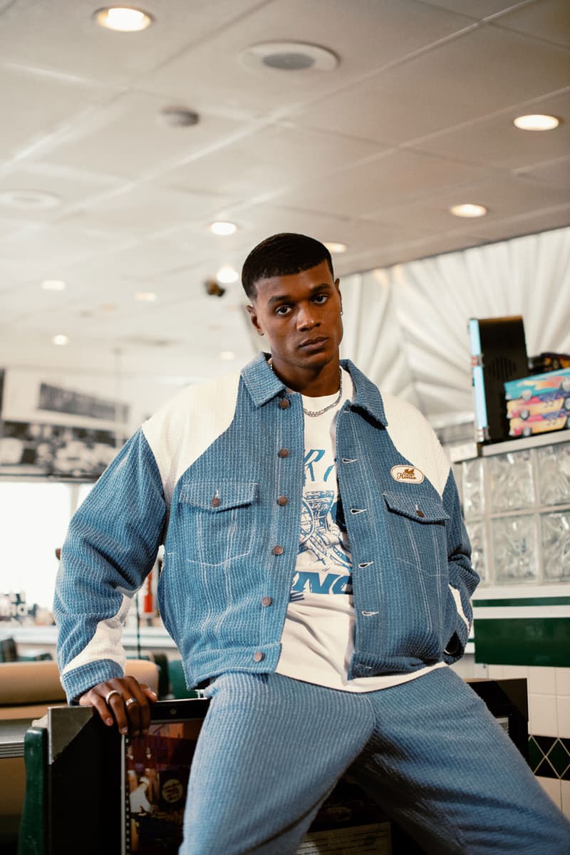 Honor The Gift Spring 2024 Inner City Auto Club Release russell westbrook california los angeles fashion brand release drop car paris fashion week ready to wear southern cali graphic t shirt pants denim jacket bomber vest tracksuit accessories