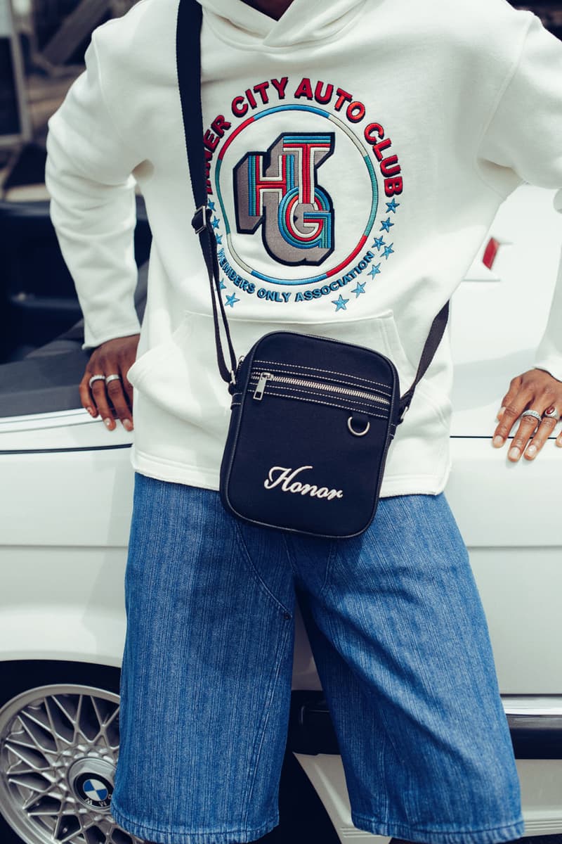 Honor The Gift Spring 2024 Inner City Auto Club Release russell westbrook california los angeles fashion brand release drop car paris fashion week ready to wear southern cali graphic t shirt pants denim jacket bomber vest tracksuit accessories 