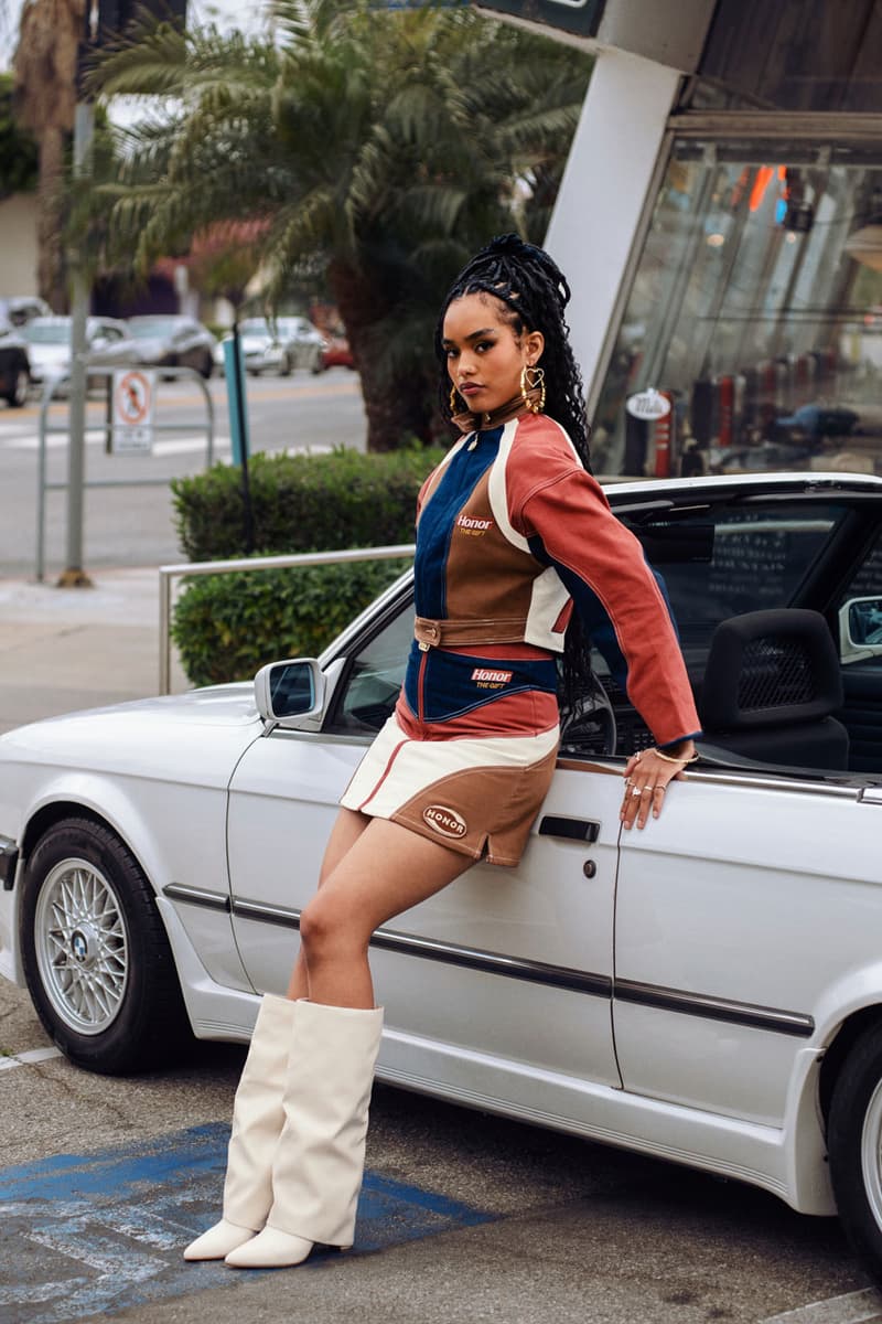 Honor The Gift Spring 2024 Inner City Auto Club Release russell westbrook california los angeles fashion brand release drop car paris fashion week ready to wear southern cali graphic t shirt pants denim jacket bomber vest tracksuit accessories