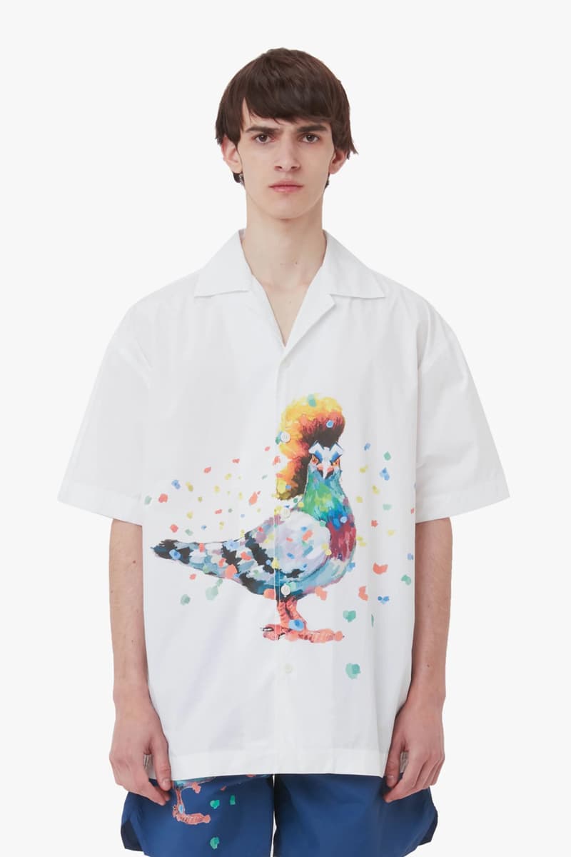 jw anderson pride moth capsule collection 2024 pigeons gay couple tees tanks swim trunks designer 