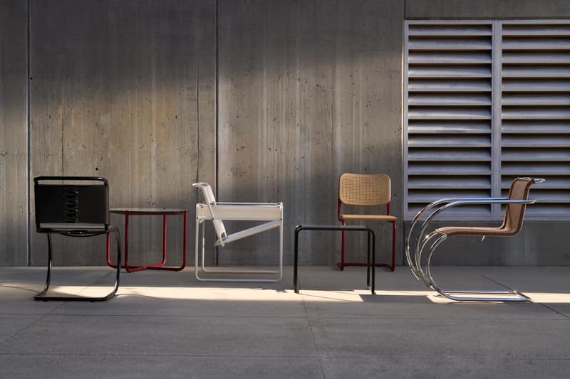 knoll bauhaus era new colors photo campaign venice beach skatepark adam jason cohen suzanne michaels interview conversation release dates prices info mr chair table wassily chair cesca stools laccio table