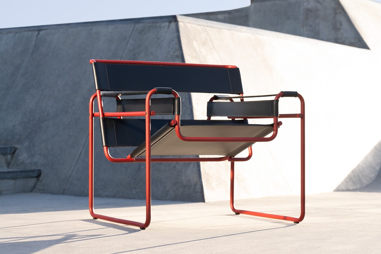 knoll bauhaus era new colors photo campaign venice beach skatepark adam jason cohen suzanne michaels interview conversation release dates prices info mr chair table wassily chair cesca stools laccio table