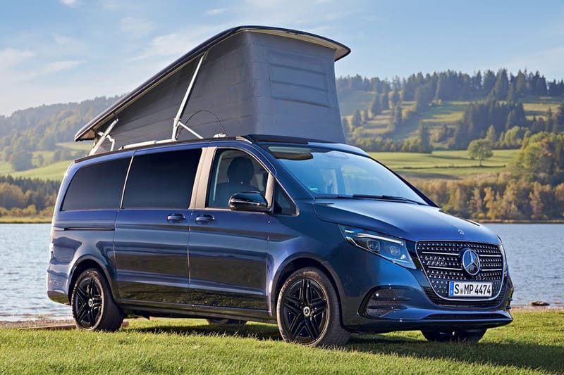 Mercedes-Benz Reveals Its Latest Glamper: The V-Class Marco Polo