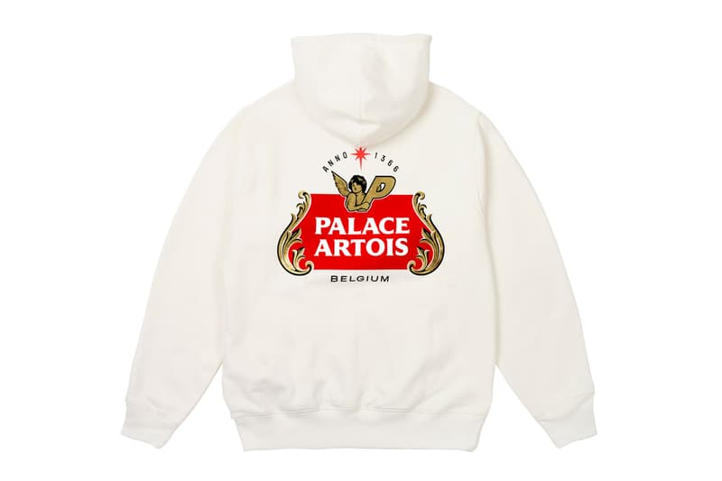 Palace Skateboards Stella Artois Collaboration Fashion Style Wimbledon Tennis Pub Culture London Streetwear Hoodie Pint Beer