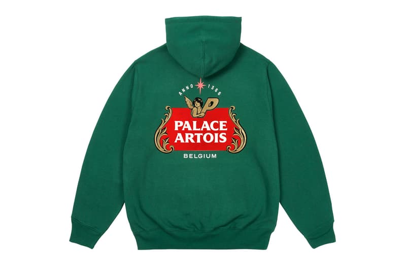 Palace Skateboards Stella Artois Collaboration Fashion Style Wimbledon Tennis Pub Culture London Streetwear Hoodie Pint Beer