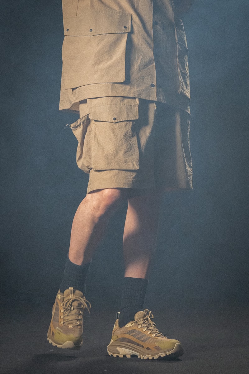 Nanga Japanese Outdoor Brand 30th Anniversary Collection DotAir® Open-Collared Shirt Cargo Shirt Down Blanket 