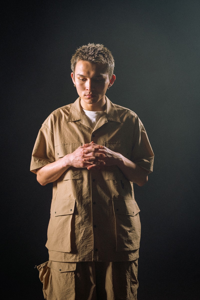 Nanga Japanese Outdoor Brand 30th Anniversary Collection DotAir® Open-Collared Shirt Cargo Shirt Down Blanket 