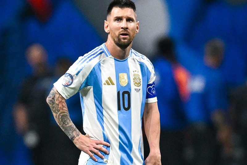 argentina national soccer team contract deal license 2038 extension official outfitter apparel kit supplier copa america league chile match