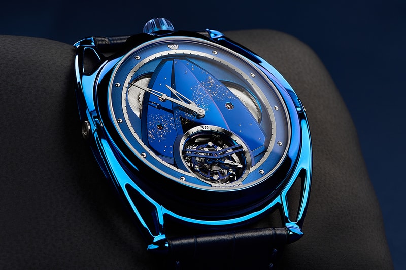 De Bethune DB28XP Kind of Blue Tourbillon Limited Edition Release Info DB2009V5 caliber Grade 5 titanium