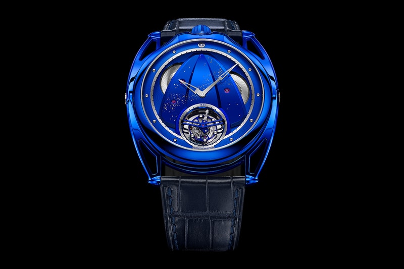 De Bethune DB28XP Kind of Blue Tourbillon Limited Edition Release Info DB2009V5 caliber Grade 5 titanium