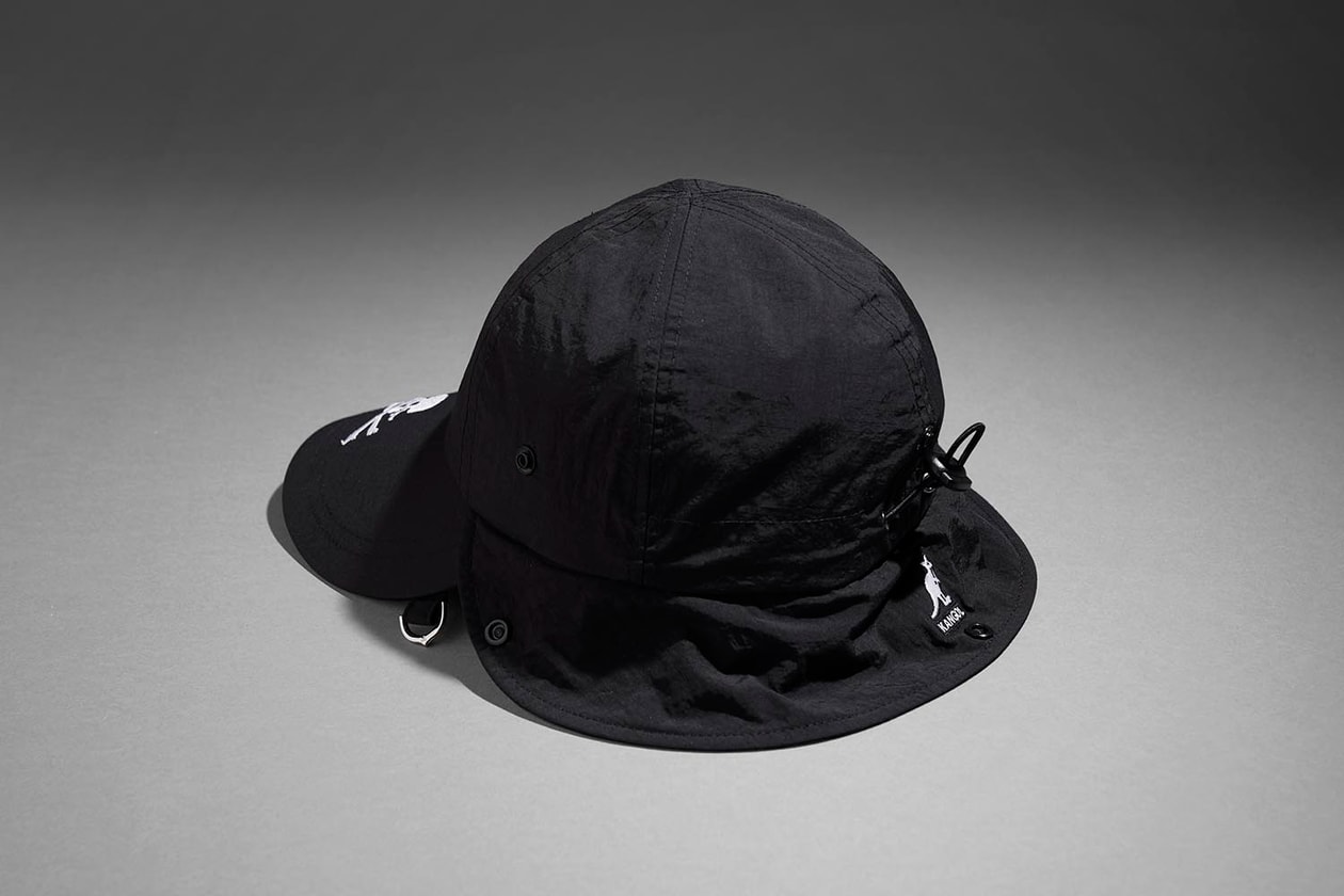 Kangol and MASTERMIND WORLD Summer Headwear hats baseball cap reversible convertible bucket hat