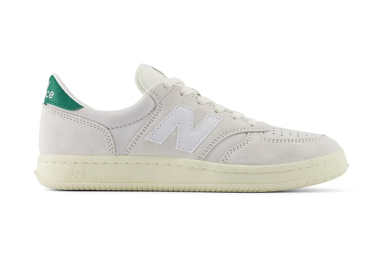 The New Balance T500 Surfaces in “Sea Salt/Nori”