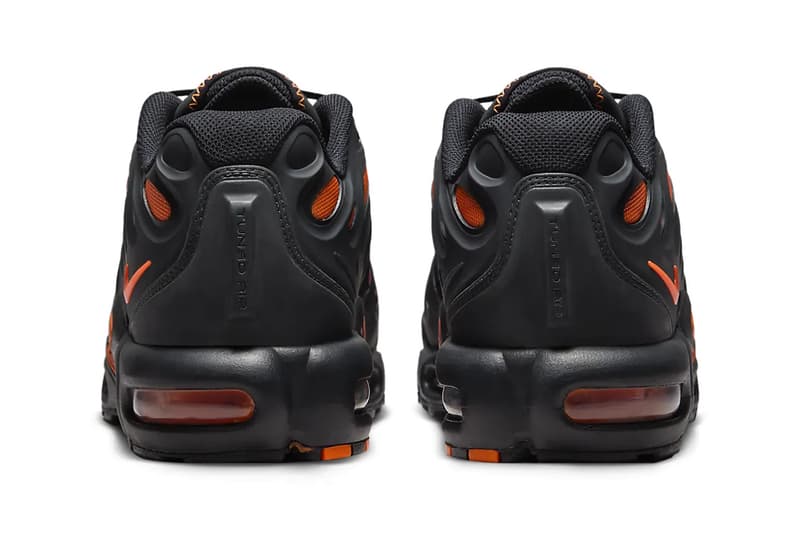 Nike Air Max Plus Drift “Dragon” FD4290-010 Release Info Off Noir Black Dragon Red Hyper Crimson Swoosh logo 