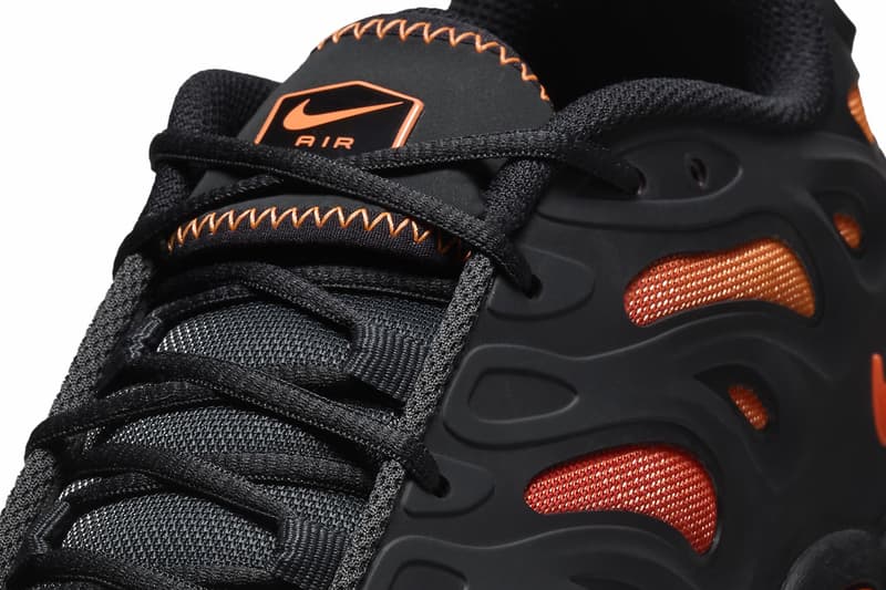 Nike Air Max Plus Drift “Dragon” FD4290-010 Release Info Off Noir Black Dragon Red Hyper Crimson Swoosh logo 