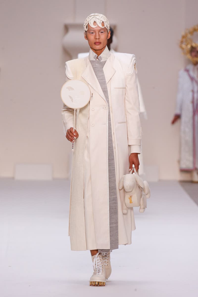 thom browne olympics high fashion couture fall 2024 paris fashion week serena williams athletes 