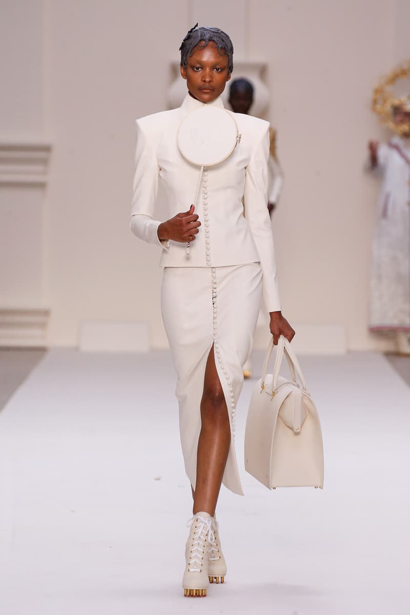 thom browne olympics high fashion couture fall 2024 paris fashion week serena williams athletes 