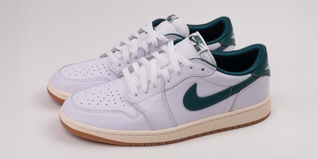 The Air Jordan 1 Low OG Appears in "Oxidized Green"