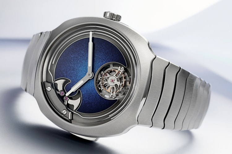 H. Moser & Cie. Unveils the Streamliner Concept Minute Repeater Tourbillon Blue Enamel