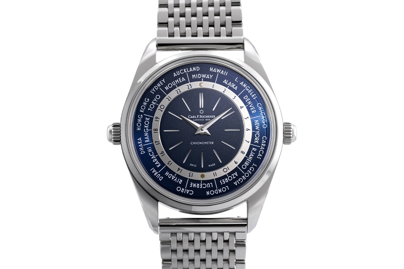 Carl F. Bucherer Heritage Worldtimer Limited Edition For Hodinkee Info