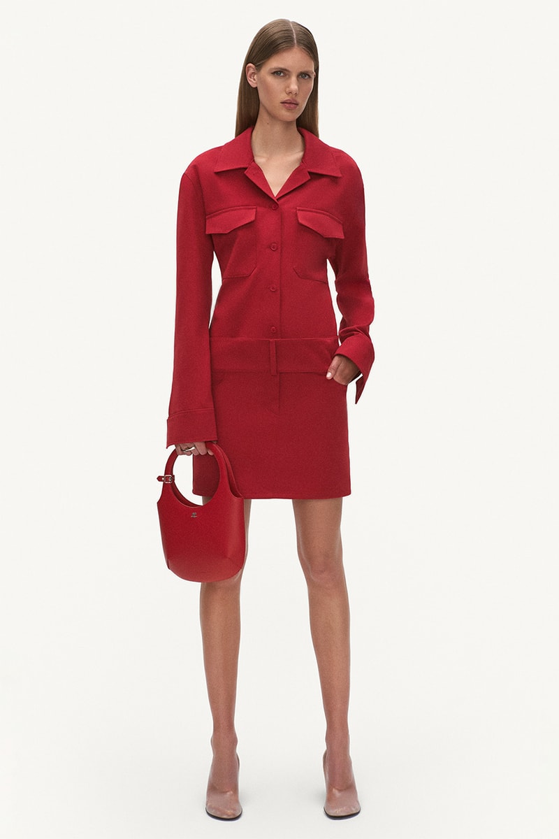 Courrèges’ SS25 Collection Honors Its Innovative Design Legacy spring summer paris fashion week showcase 