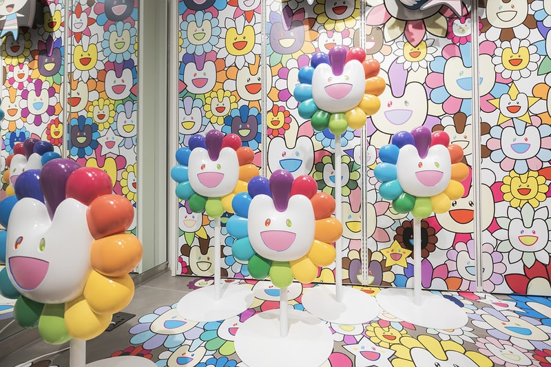 NewJeans "Supernatural Pop-Up" Takashi Murakami line friends store shibuya tokyo kpop group myeondong hiroshi fujiwara