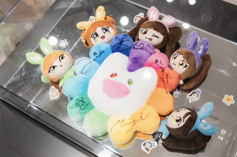 NewJeans "Supernatural Pop-Up" Takashi Murakami line friends store shibuya tokyo kpop group myeondong hiroshi fujiwara