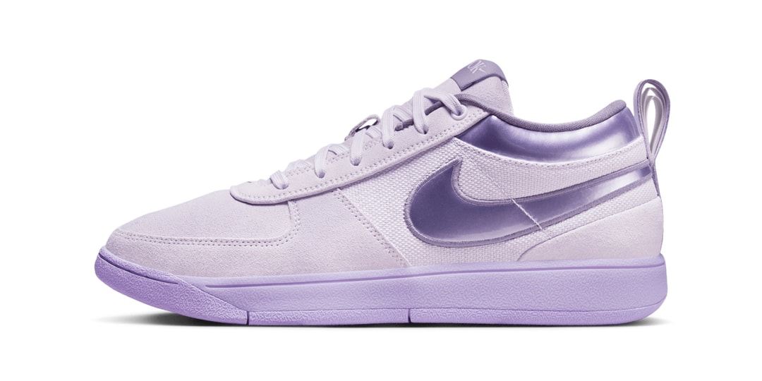 Official Images of the Nike Book 1 "Lilac Bloom"
