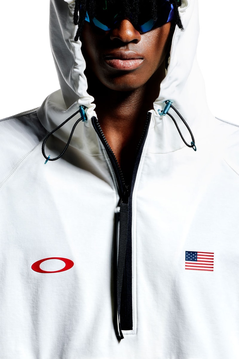 Oakley Outfits Team USA Surfers in "Offshore Collection" olympics 2024 paris eyewear sunglasses lens frame apparel clothing price release link shop glasses board rashguard windbreaker poncho shorts t shirt tank bathing suit swim sport