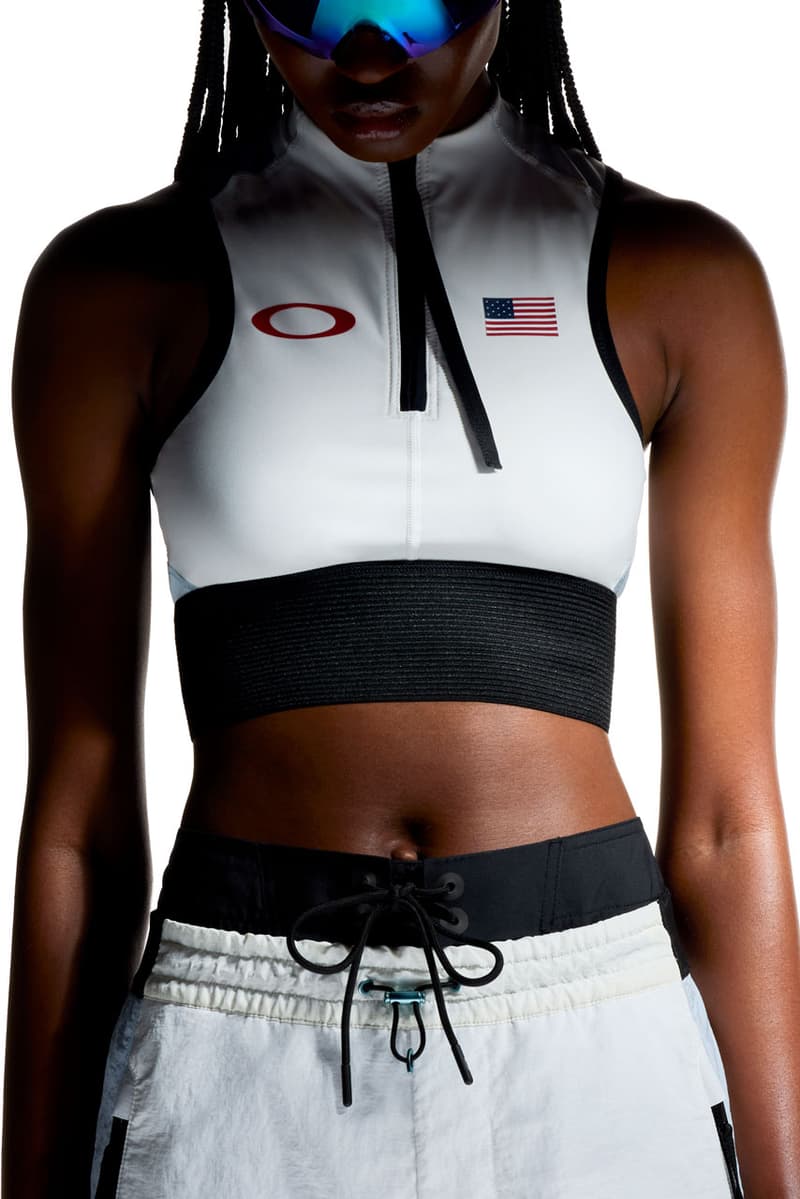 Oakley Outfits Team USA Surfers in "Offshore Collection" olympics 2024 paris eyewear sunglasses lens frame apparel clothing price release link shop glasses board rashguard windbreaker poncho shorts t shirt tank bathing suit swim sport